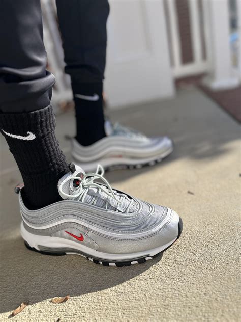 nike air max 97 silver bullet grundschule|Nike 97 og silver bullet.